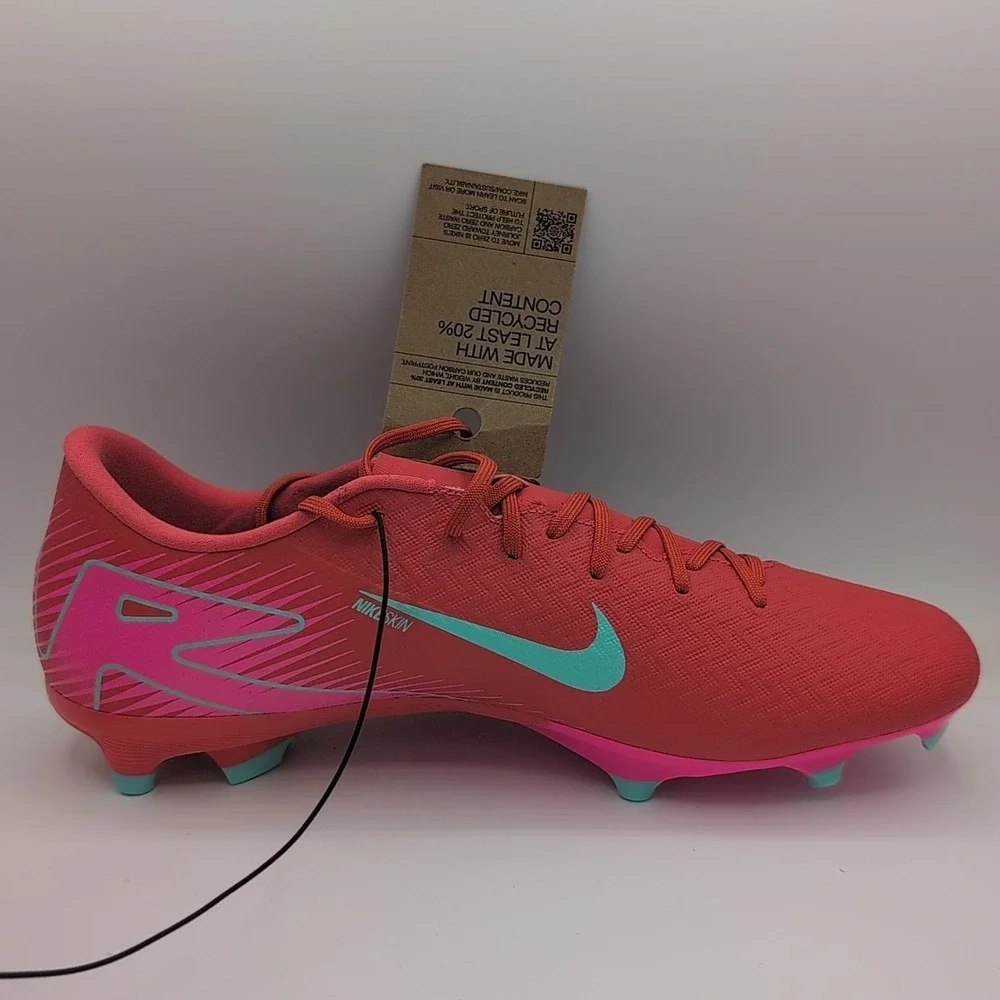Nike Zoom Vapor 16 Academy FG/MG Pink Soccer Cleat Mens Size 11.5 FQ8374-800